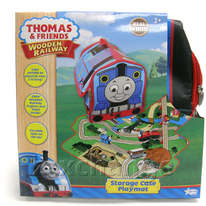 Details about Thomas Wooden Train &amp; Track CARRY CASE PLAY MAT NEW